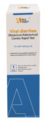 Rotavirus & Adenovirus (Omgangssyge) Kombotest Hjemmetest