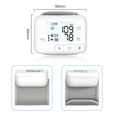 Digitalt blodtryksapparat til håndleddet