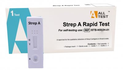 Strep A (Halsbetændelse) Hjemmetest